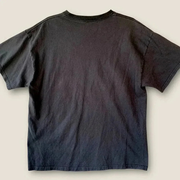 Bob Marley 2007 Lion Head Zion Rootswear Short Sleeve Tee Shirt Size 1X Black - Picture 7 of 12